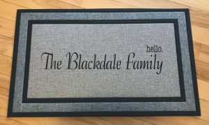 Hello - 18" x 30" Personalized Door Mat